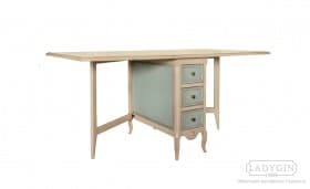 Выбор кухонного стола под гарнитур и примеры размещения столов в дизайне комнаты - 2