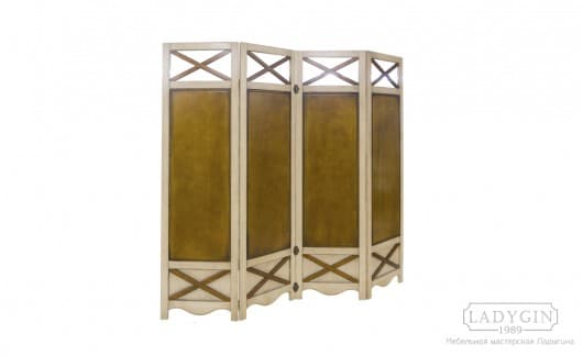 Декоративная ширма перегородка из дерева в стиле Прованс для комнаты на заказ - 3