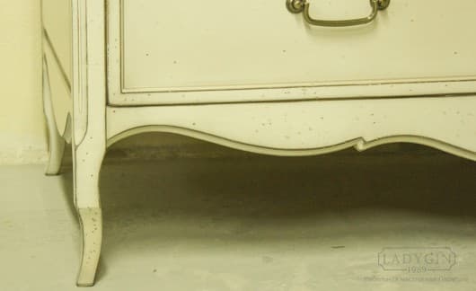 Деревянный винтажный комод с 6 ящиками в стиле Прованс на заказ - 4